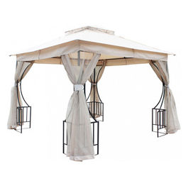 gazebo hogan 3 x 3 per il giardino struttura resistente e versatile per creare spazi ombreggiati all'aperto ideale per eventi e relax