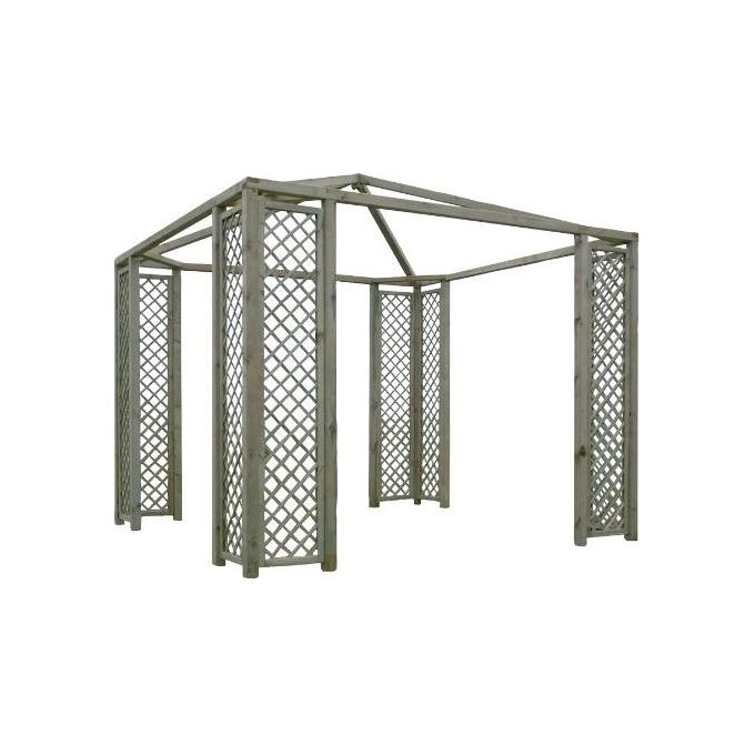 Gazebo Lasa Impregnato 3X3