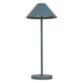 Lampada da Tavolo Liberty Argento in Alluminio Ricaricabile 3W 3000k