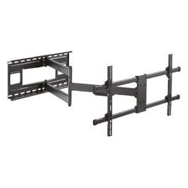 Gbs Elettronica Supporto Elb-4380/3 43-80" Nero Universale 50Kg 2 Bracci 3 Snodi fino 101cm di Estensione