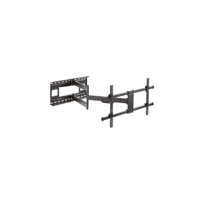 Gbs Elettronica Supporto Elb-4380-3 43-80'' Nero Universale 50Kg 2 Bracci 3 Snodi fino 101cm di Estensione
