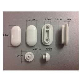 51981 Set Gommini Sedile Egg 51760/1 Quinta 42762