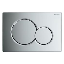 Geberit Sigma01 Placca 2 Pulsanti X Cassetta Cromo