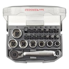 Cricchetto con Inserti Set di 23 Pezzi