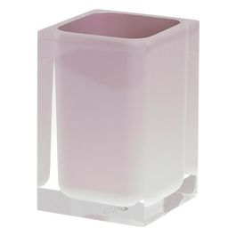 Bicchiere Porta Spazzolino Rainbow Rosa