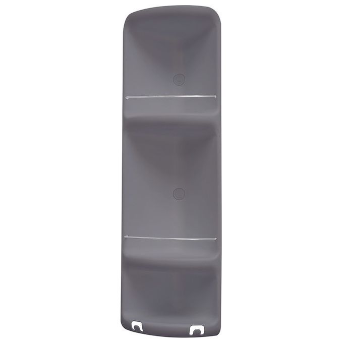 Gedy Caesar Portaoggetti Doccia Angolare Tre Ripiani Grigio