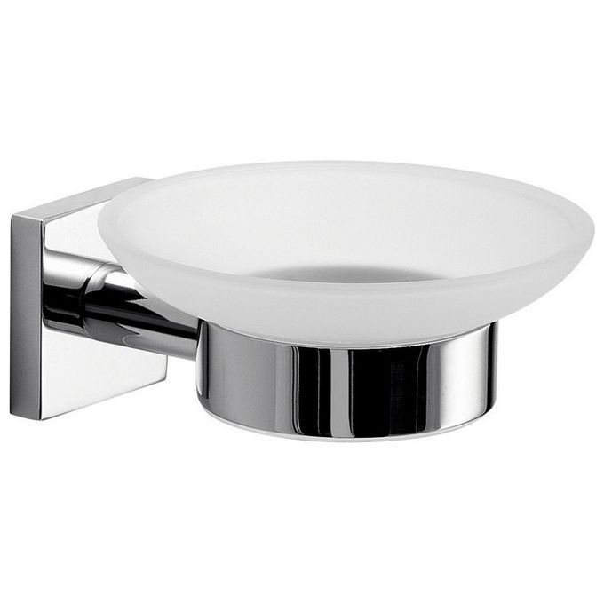 Gedy Fuji Porta Sapone Cromato