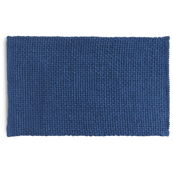 Gedy Knot Tappeto 50X80 Cm Cm Blu