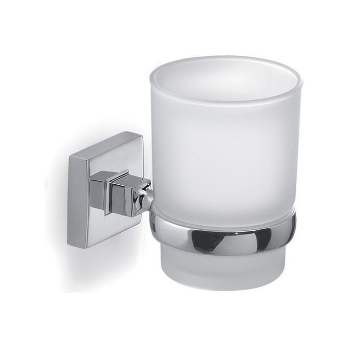 Gedy Olimpo Bicchiere Porta Spazzolini Cromato