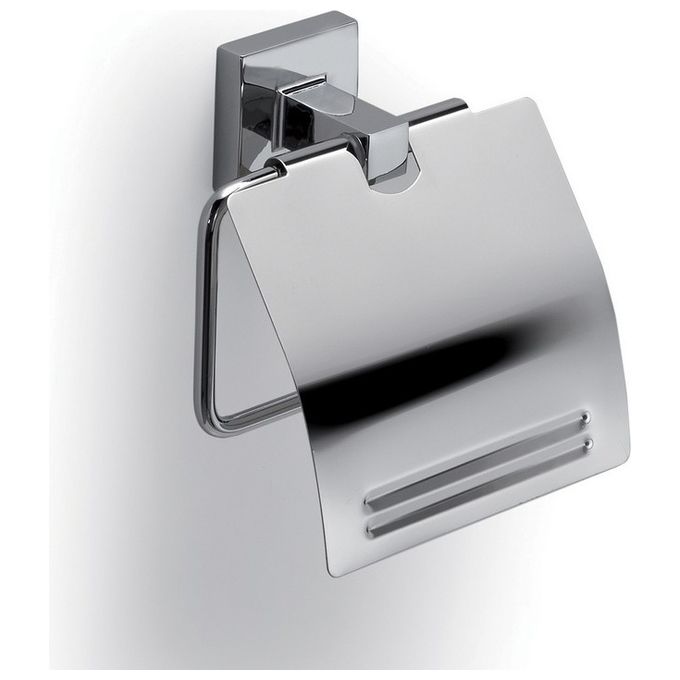 Gedy Olimpo Porta Rotolo Coperto Cromato