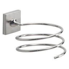 Porta Asciugacapelli da Parete Fuji Silver Spazzolato