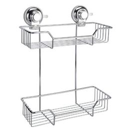 Porta Oggetti Box Doccia Hot Cromo Doppio