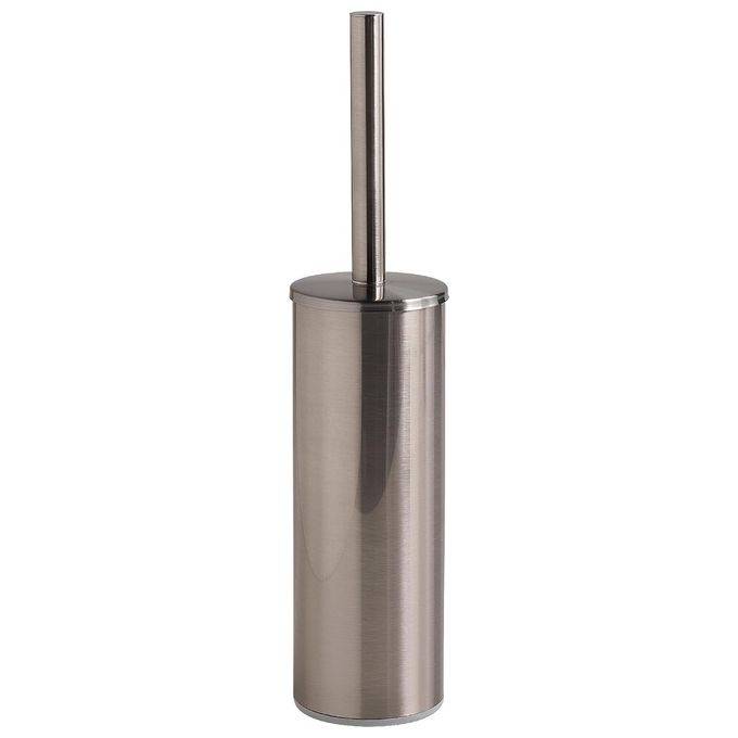 Gedy Porta Scopino Wc Fuji Silver Spazzolato