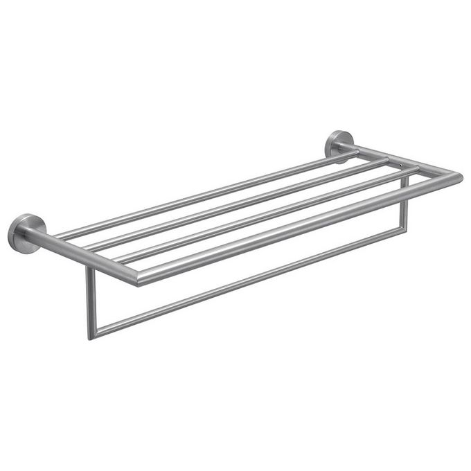 Gedy Project Mensola Portasciugamani Doppia Spazzolato