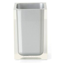 Rainbow Bicchiere Porta Spazzolini Argento