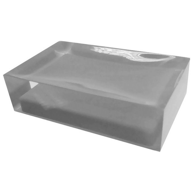 Gedy Rainbow Porta Sapone Argento