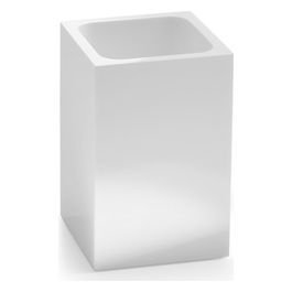 Sofia Bicchiere Porta Spazzolini Bianco