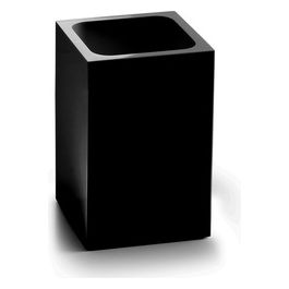Sofia Bicchiere Porta Spazzolini Nero