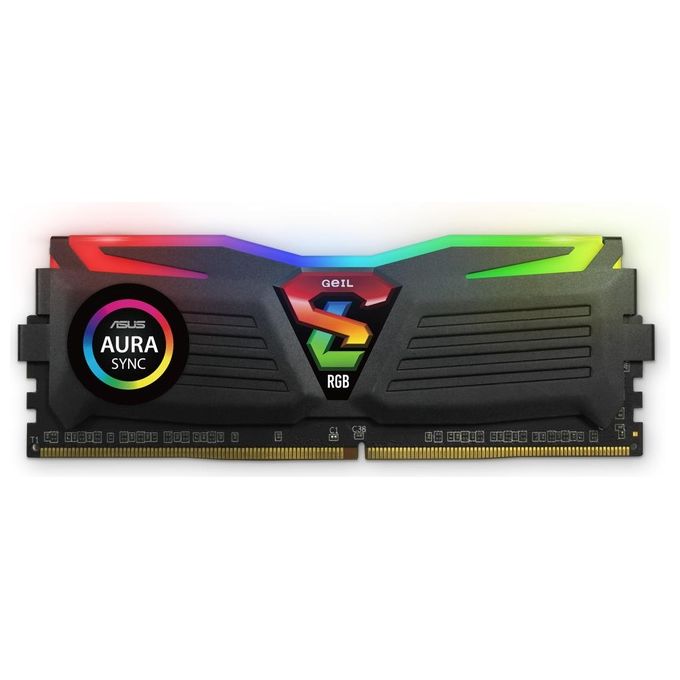 Geil Super Luce RGB SYNC GLS416GB3600C18BDC Memoria Ram 16Gb 2x8Gb DDR4 3600 MHz