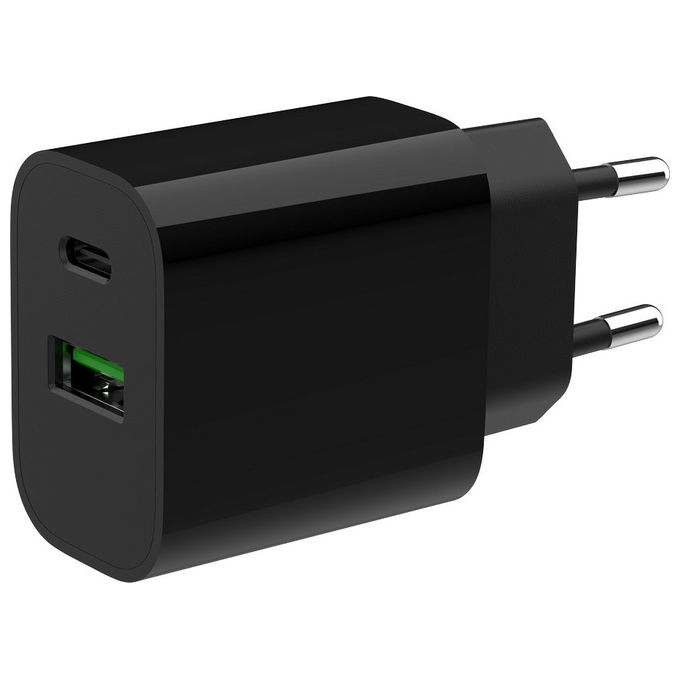 Gembird Caricabatterie Universale Nero Ricarica Rapida 20W USB Type-C