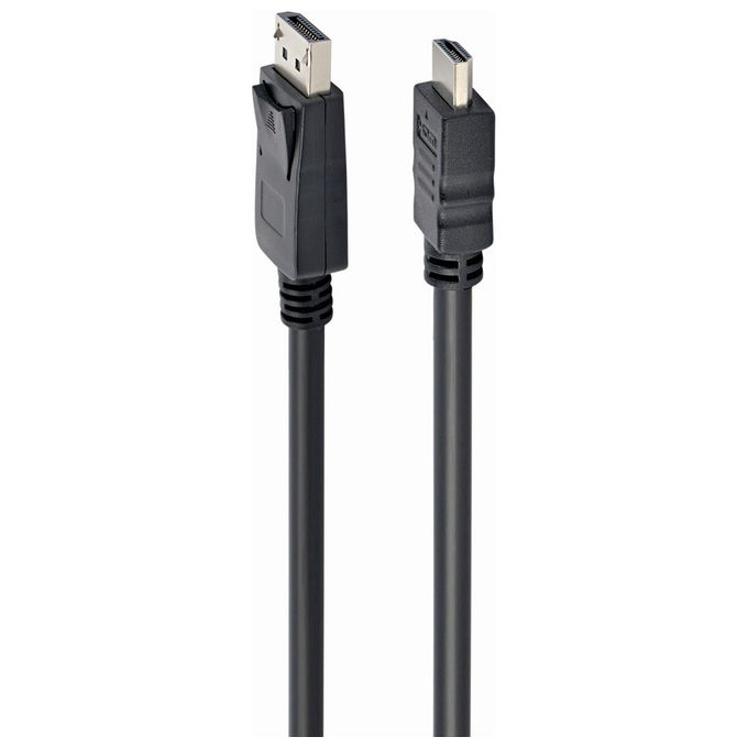 Gembird Cavo DisplayPort a HDMI 1m Nero