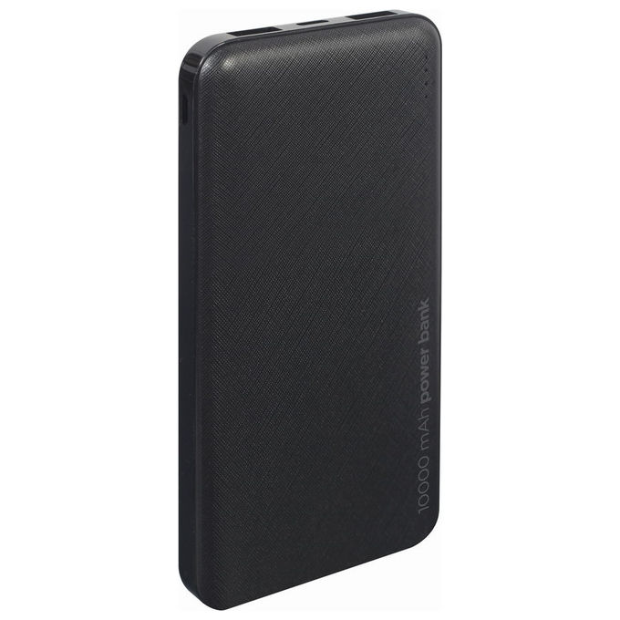 Gembird Power Bank 10000 mAh 2 USB Nero