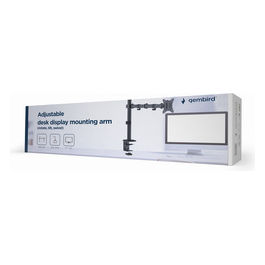 Gembird, Supporto Monitor da Tavolo, Fino a 32 Pollici, VESA 100x100, 75x75 mm, Nero