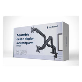 Gembird, Supporto Monitor da Tavolo, 17-32", Nero