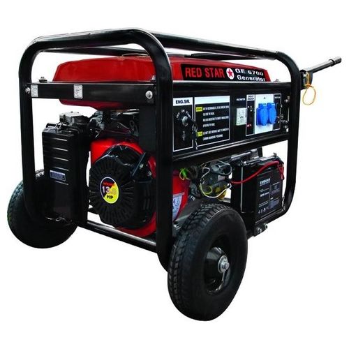 Generatori Mosa Red-Star Ge-6700 Avr Benzina Kw 5,0