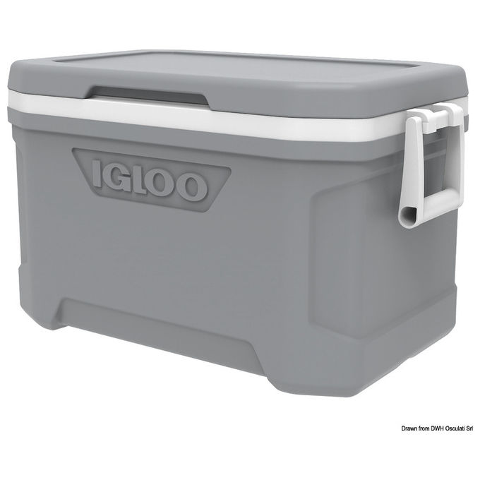 Image of Ghiacciaia Igloo Marine Profile Ii 50 Grigia Igloo