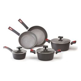 Batteria Pentole Grigio Scuro