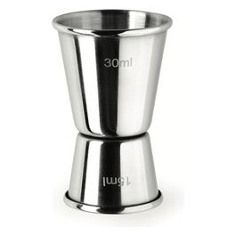 Misurino da Cocktail Doppio 15 e 30 ml Acciaio