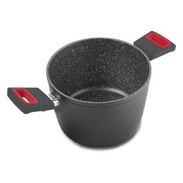 Pentola Viva' Grigio e Rosso