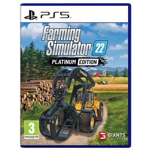 Giants Software Videogioco Farming Simulator 22 Platinum Edition per PlayStation 5