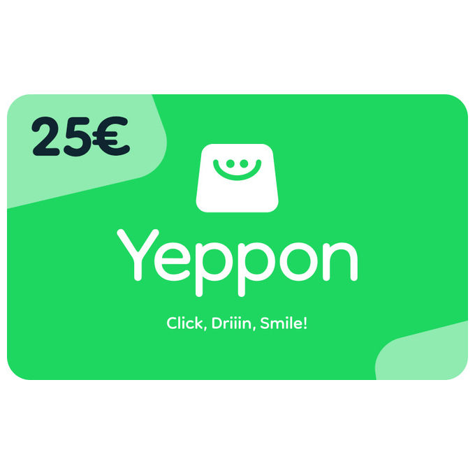 Gift Card Yeppon - Carta regalo da 25 Euro via e-mail
