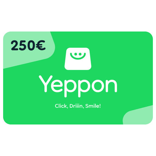 Gift Card Yeppon - Carta regalo da 250 Euro via e-mail