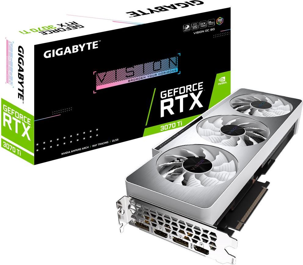Gigabyte AORUS XTREME GV-N307TVISION OC-8GD Scheda Video NVIDIA GeForce RTX 3070 Ti 8Gb GDDR6X