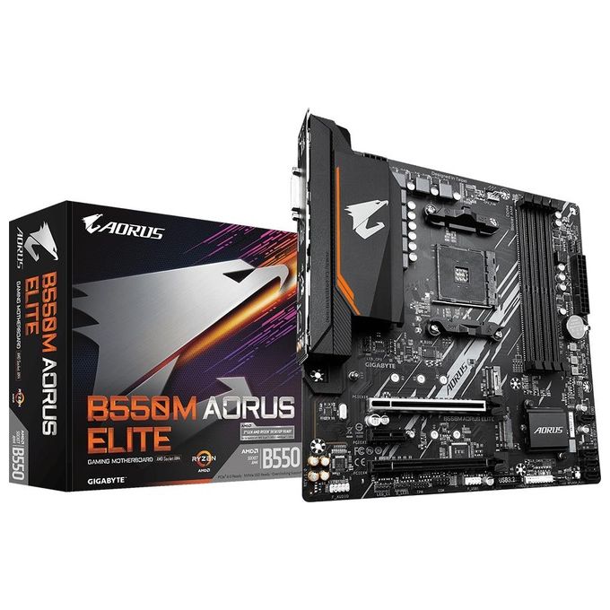 Gigabyte B550M AORUS ELITE AMD B550 Presa AM4 Micro ATX