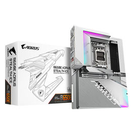 B650E Aorus Stealth Ice scheda madre Amd Ryzen 9000