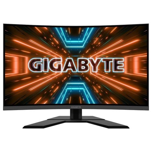 Gigabyte Monitor Gaming 31.5" G32QC 2560x1440 Pixel 2K Ultra Hd Led Tempo di risposta 1 ms Frequenza di aggiornamento 165 (Hz)