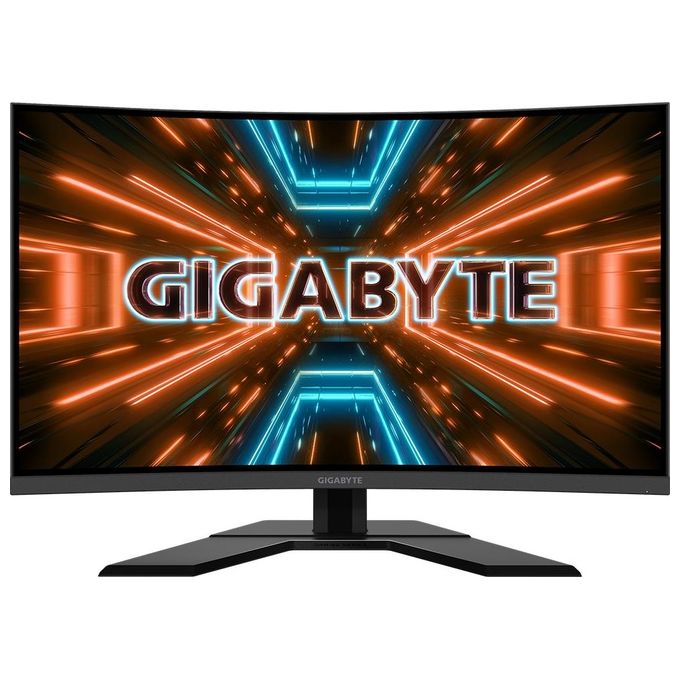 Gigabyte Monitor Gaming 31.5'' G32QC 2560x1440 Pixel 2K Ultra Hd Led Tempo di risposta 1 ms Frequenza di aggiornamento 165 (Hz)