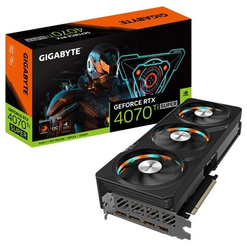 Gigabyte GAMING GeForce RTX 4070 Ti SUPER OC 16G NVIDIA 16Gb GDDR6X