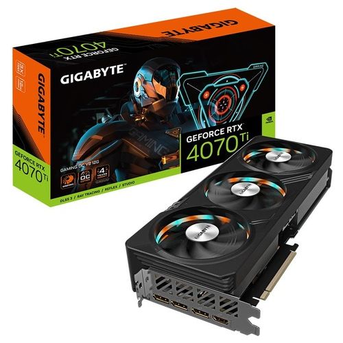 Gigabyte GAMING GeForce RTX­­ 4070 Ti OC V2 12G NVIDIA GeForce RTX 4070 Ti 12Gb GDDR6X