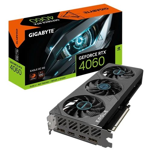 Gigabyte GeForce RTX 4060 EAGLE OC 8G NVIDIA 8Gb GDDR6