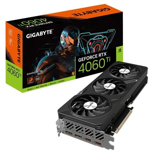 Gigabyte GeForce RTX­­ 4060 Ti GAMING OC 8G NVIDIA GeForce RTX 4060 Ti 8Gb GDDR6