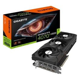 GeForce RTX 4070 Ti SUPER WINDFORCE MAX OC Scheda Grafica 16Gb GDDR6X 256 bit PCI-E 4.0 2655 MHz Clock Core 3 x DisplayPort 1.4a 1 x HDMI 2.1a NVIDIA DLSS 3