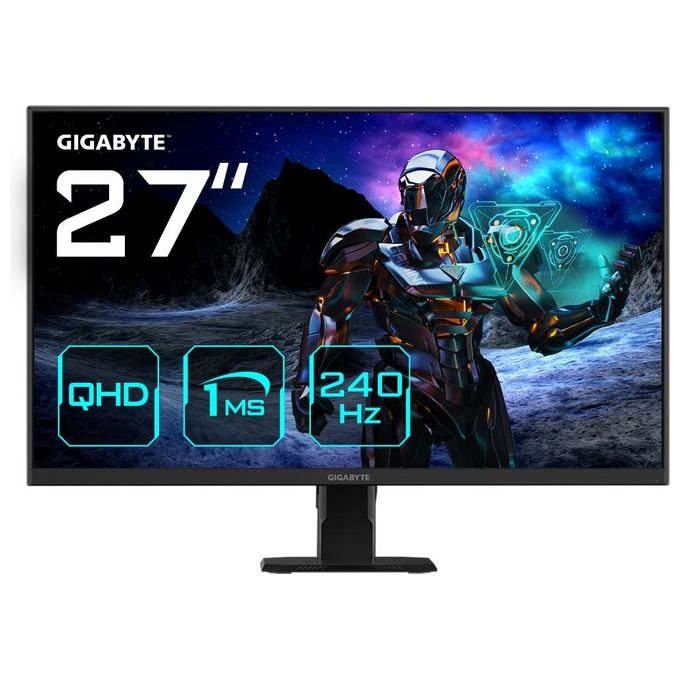Image of Gigabyte GS27Q X 27'' Monitor Gaming QHD - 2560 x 1440 240Hz 1ms 250 cd-m² FreeSync Premium Pro HDR Ready HDMI 2.0 Displayport 1.4
