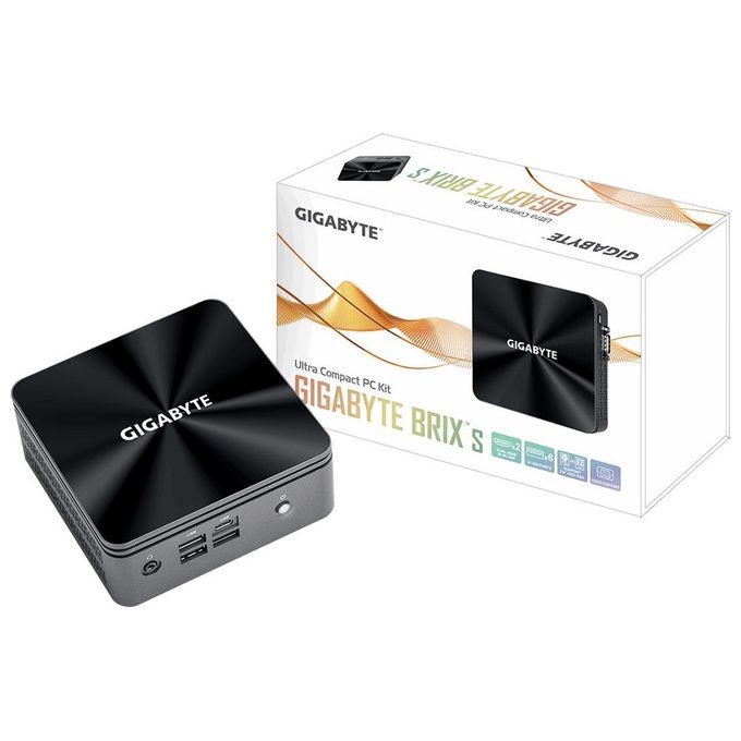 GIGABYTE PC Barebone BRIX GB-BRi3H-10110 Barebone (Intel Core i3-10110U 2C-4T)