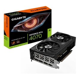 GIGABYTE Scheda Grafica 12GB RTX4070 WINDFORCE-2 OC 12G 3xDP/HDMI GeForce RTX 4070 WINDFORCE 2X OC 12G