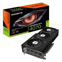 Scheda Grafica GeForce RTX 4070 WINDFORCE OC V2 12G - 12GB GDDR6, 192bit, PCI-E 4.0, 2490MHz Core Clock, 3 x DisplayPort 1.4a, 1 x HDMI 2.1a, NVIDIA DLSS 3, GV-N4070WF3OCV2-12GD